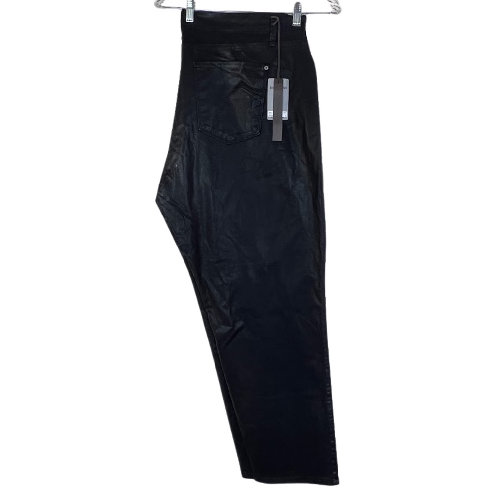 James Jeans Twiggy Z Coated Leather Like Skinny Blue/Black Size 24 NWT - Picture 11 of 16
